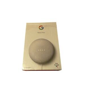 Google Nest Mini (2nd Generation) Smart Speaker Assistant - Chalk White